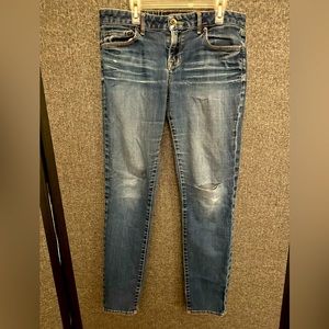 Lucky brand faded stone washed jeans size 6